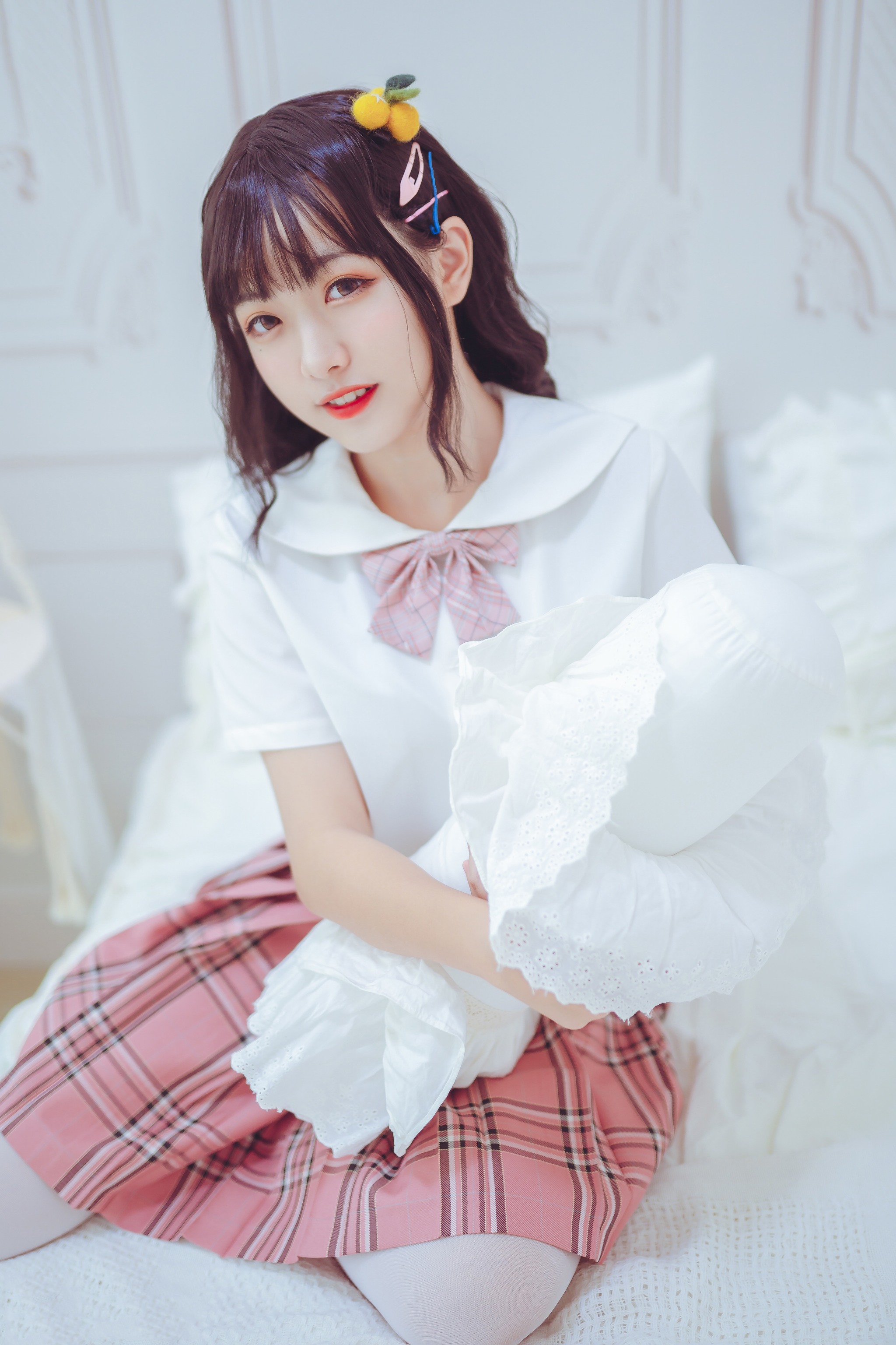 图片[1]-lovely呆玄 – NO.002 过膝白丝 [41P]-XikXak